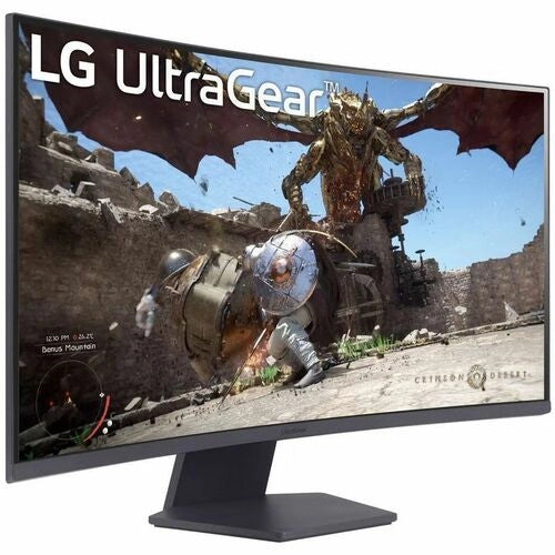 Monitor Gaming LG UltraGear 32GS60QC-B 32" Curvo QHD 180Hz - Inmersión Total Sin Lag