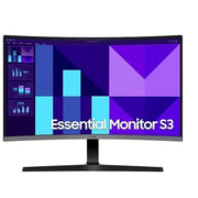 Monitor Samsung Curvo 32" Essential S3 Full HD VA - Experiencia inmersiva para trabajo y gaming