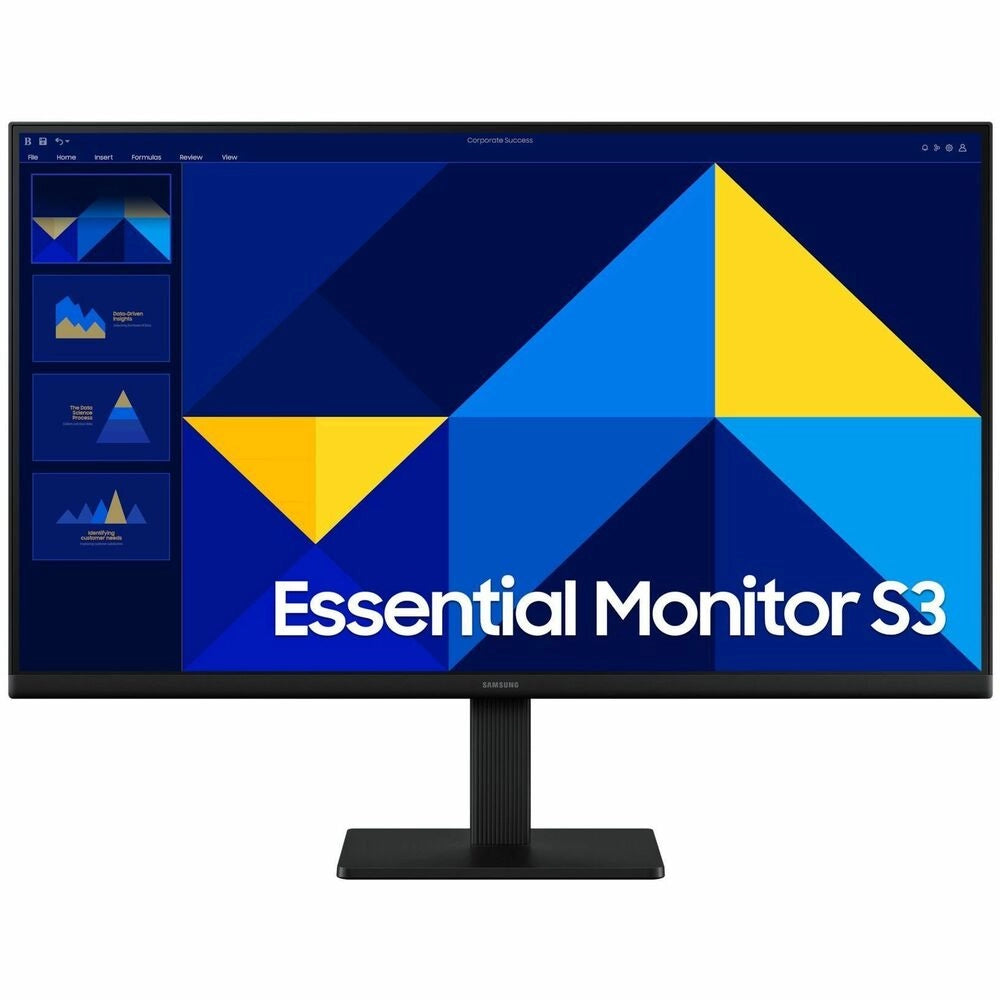 Monitor Samsung IPS 24" Full HD 100Hz LS24D300GAN - Perfecto para Gaming y Productividad