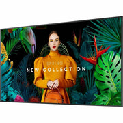 Monitor Industrial Samsung QB85C 85" 4K UHD - Pantalla Profesional Ultradelgada para Señalización Digital