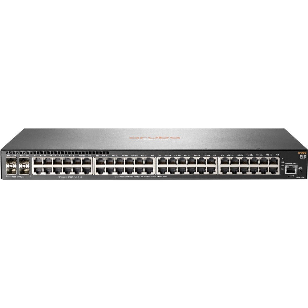 Switch Aruba 2930F 48 Puertos Gigabit + 4 SFP Capa 3 Empresarial