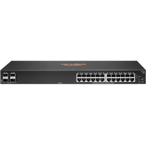 Switch Aruba 6100 24 Puertos Gigabit + 4 SFP+ 10G para Redes Empresariales
