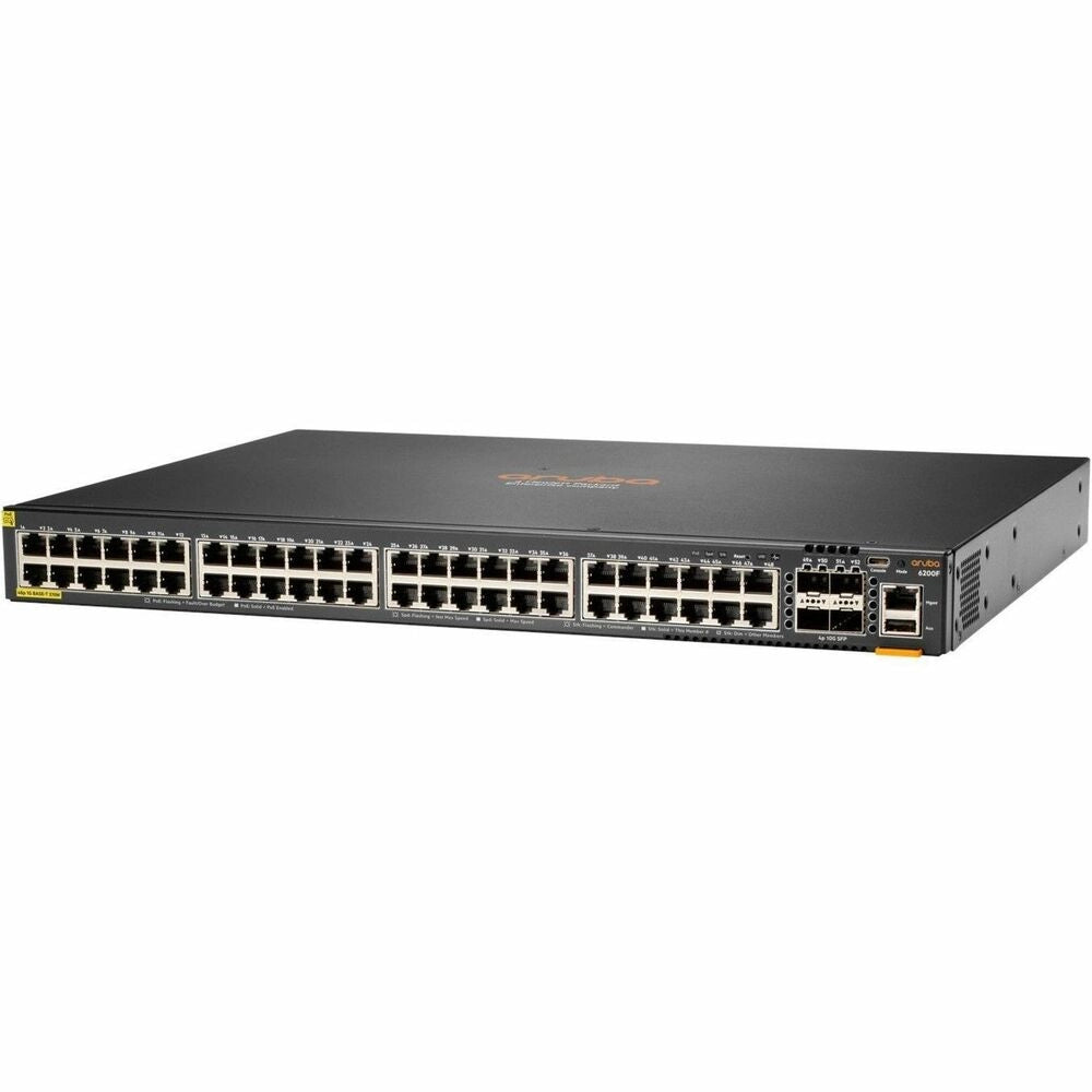 Switch Aruba 6200F 48 Puertos Gigabit PoE+ Gestionable Empresarial