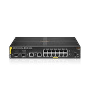 Switch HPE Aruba CX 6000 12 Puertos Gigabit PoE+ 139W para Empresas