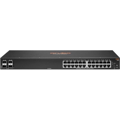 Switch Aruba CX 6000 24 Puertos Gigabit + 4 SFP Empresarial Gestionable