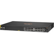 Switch HPE Aruba CX 6000 24 Puertos Gigabit PoE+ 370W Empresarial