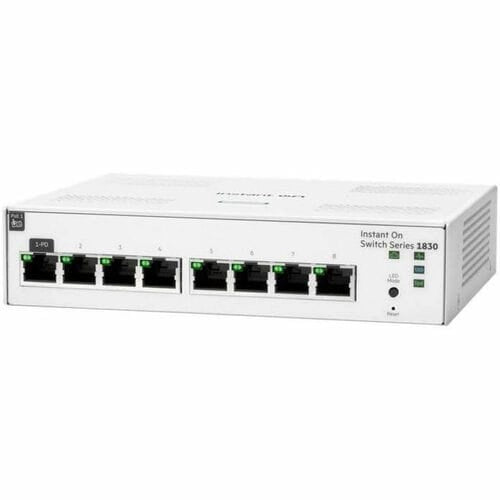 Switch Aruba Instant On 1830 8G JL810A - Gestión Inteligente para Pequeñas Empresas