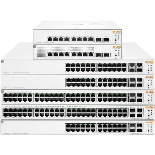 Switch Aruba Instant On 1930 48G JL686B PoE 370W Rack 1U para Redes Empresariales