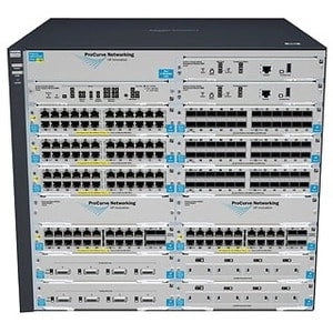 Switch HPE Aruba 2930F 48 Puertos PoE+ Gigabit con 4 SFP+ 10GbE Capa 3