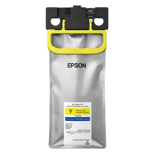 Bolsa de Tinta Epson T12P Yellow DURABrite Ultra 20.000 Páginas Alto Rendimiento
