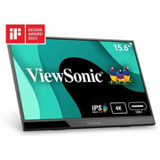 ViewSonic VX1655-4K Monitor Portátil 15.6" UHD 4K - Tu Segunda Pantalla Profesional
